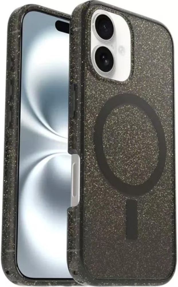 OtterBox Symmetry Series Clear Phone Case with MagSafe for iPhone 16 - Stardust Night by OtterBox - Refurbished - Brand New condition - US$53.43