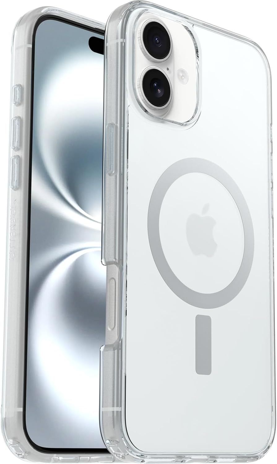 OtterBox OtterBox Symmetry Series Clear Phone Case with MagSafe for iPhone 16 Plus - Clear by OtterBox - Image 2