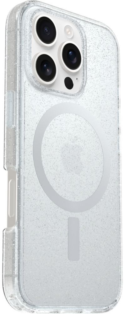 OtterBox Symmetry Series Clear Phone Case with MagSafe for iPhone 16 Pro - Stardust by OtterBox - Image 4