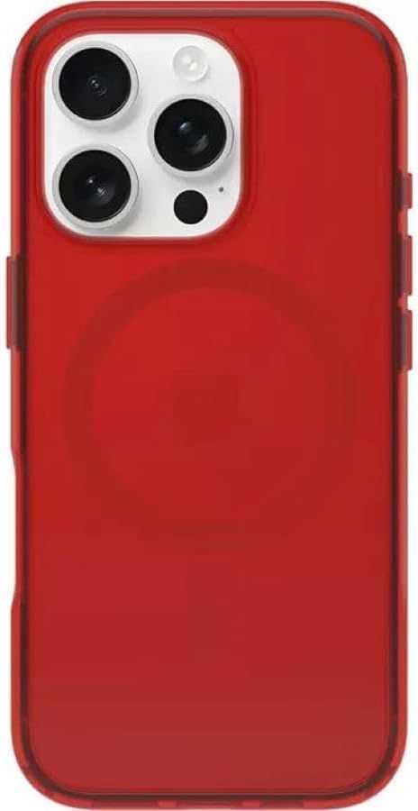 OtterBox Symmetry Series Clear Phone Case with MagSafe for iPhone 16 Pro Max - Firecracker by OtterBox - Refurbished - Very Good condition - US$19.18