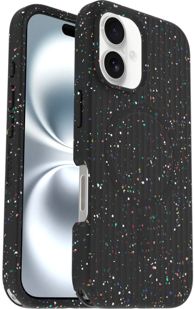 OtterBox Symmetry Series Core Phone Case with MagSafe for iPhone 16 - Carnival Night (Black) - Brand New by OtterBox - Refurbished - Brand New condition - US$53.48