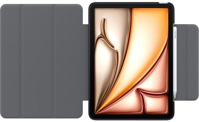 Otterbox Symmetry Series Folio iPad Case for iPad Air 11" - Starry Night (Black / Clear / Grey) - Very Good by Otterbox - Image 2