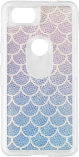 OtterBox Symmetry Series Hybrid Hard Phone Case for Google Pixel 2 - Clear/Blue Scales by OtterBox - Refurbished - Brand New condition - US$12.68