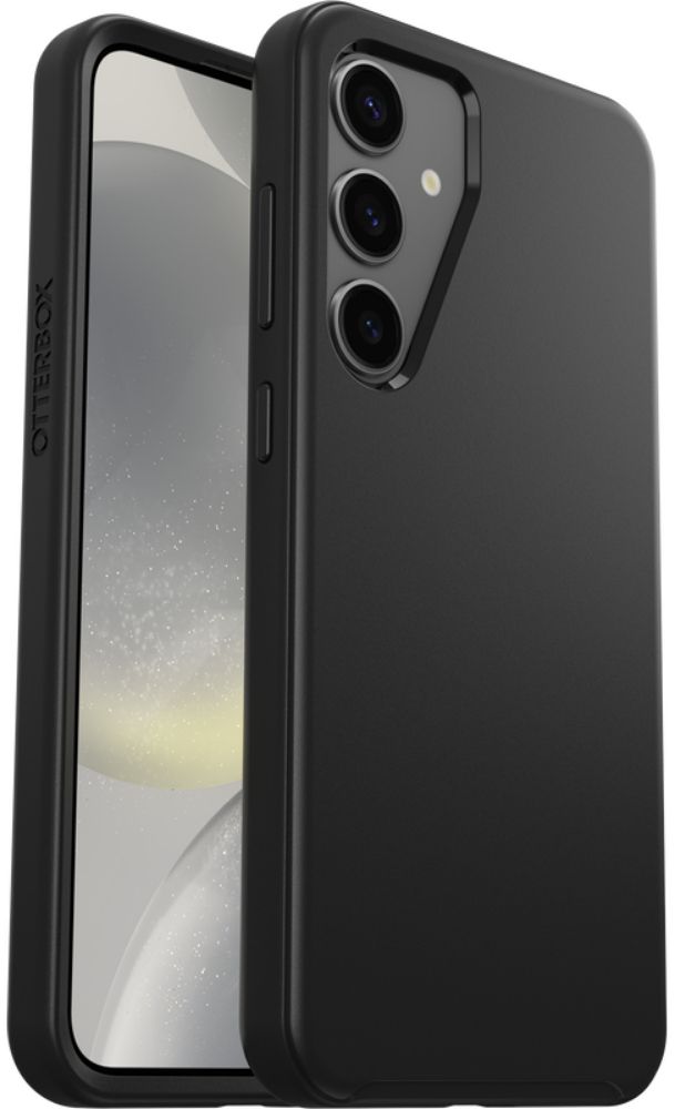 OtterBox Symmetry Series Phone Case for Galaxy S24+ - Black by OtterBox - Refurbished - Brand New condition - US$33.43