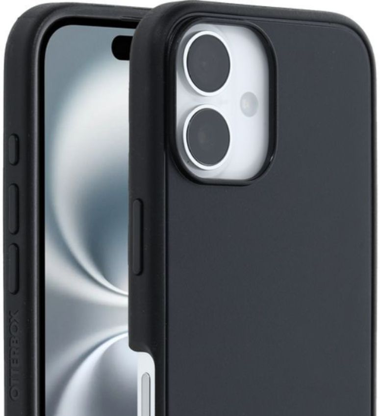 OtterBox Symmetry Series Phone Case with MagSafe for iPhone 16 - Black by OtterBox - Image 5