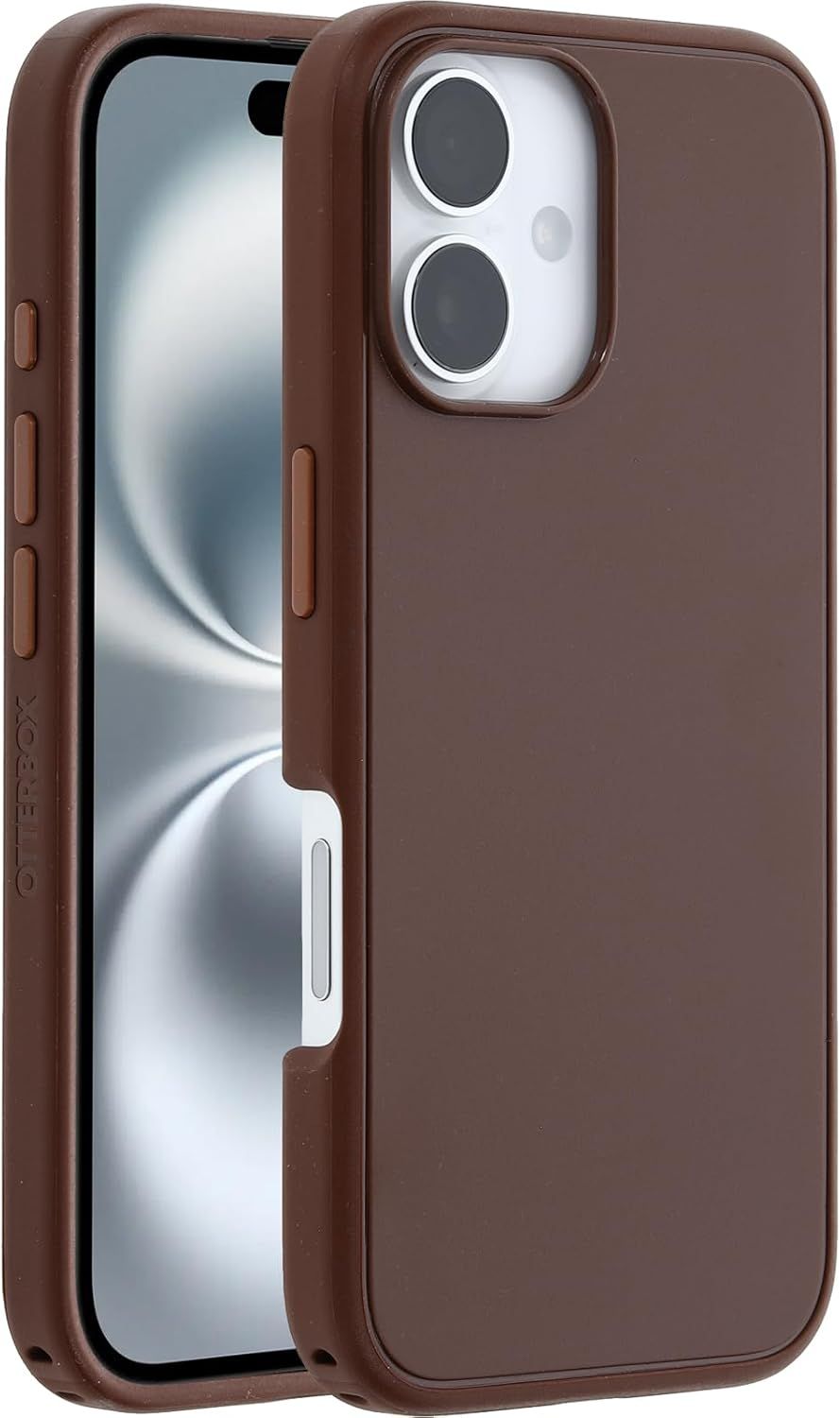 OtterBox Symmetry Series Phone Case with MagSafe for iPhone 16 - Brown by OtterBox - Image 2
