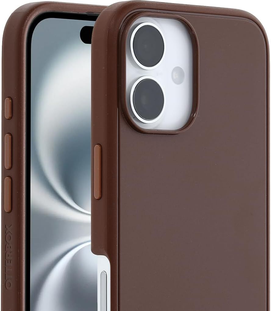 OtterBox Symmetry Series Phone Case with MagSafe for iPhone 16 - Brown by OtterBox - Image 8