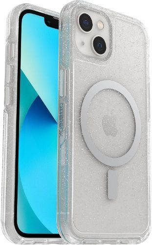 Otterbox Symmetry Series+ Clear Phone Case with Magsafe for iPhone 13 - Stardust 2.0 by Otterbox - Refurbished - Very Good condition - US$12.68
