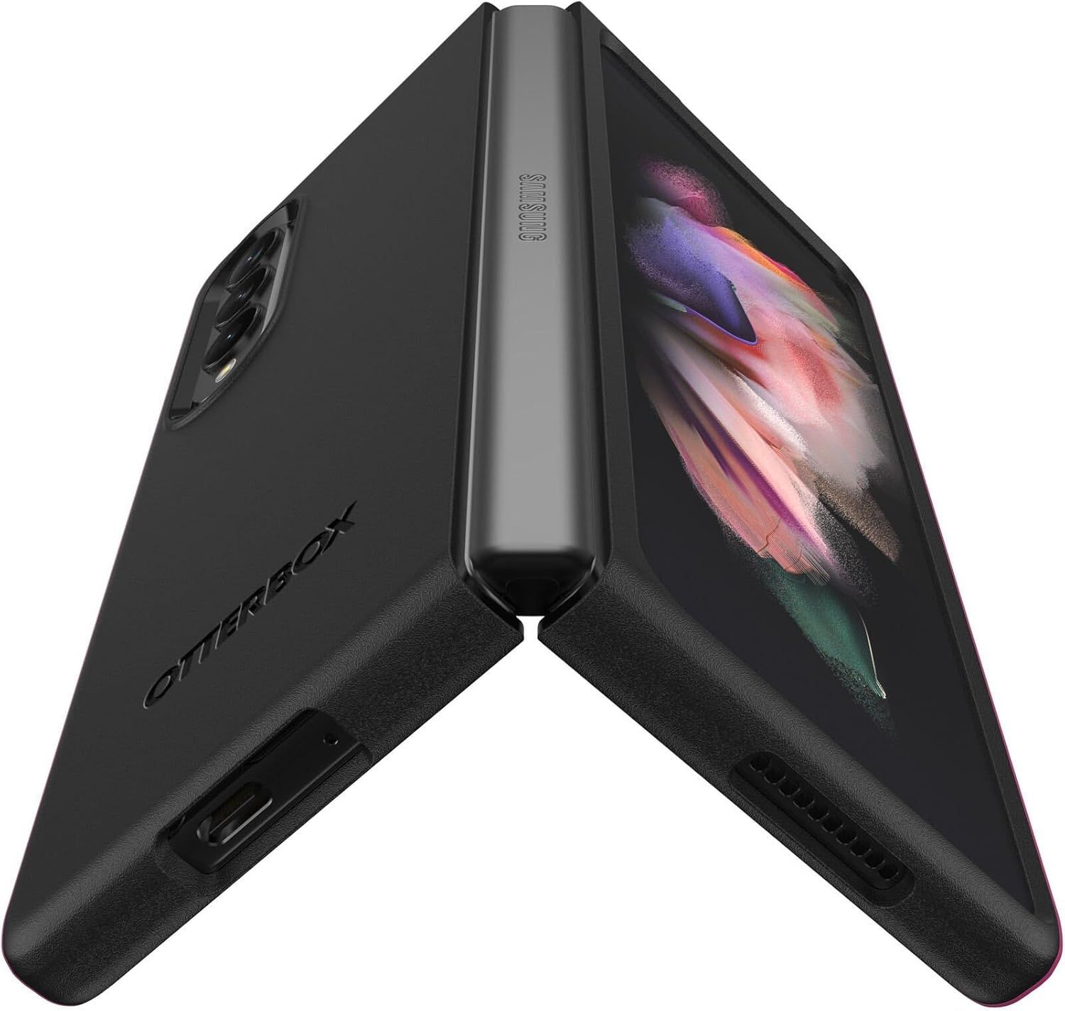 Otterbox Thin Flex Series Phone Case for Galaxy Z Fold3 (5G) - Black by Otterbox - Refurbished - Brand New condition - Image 5