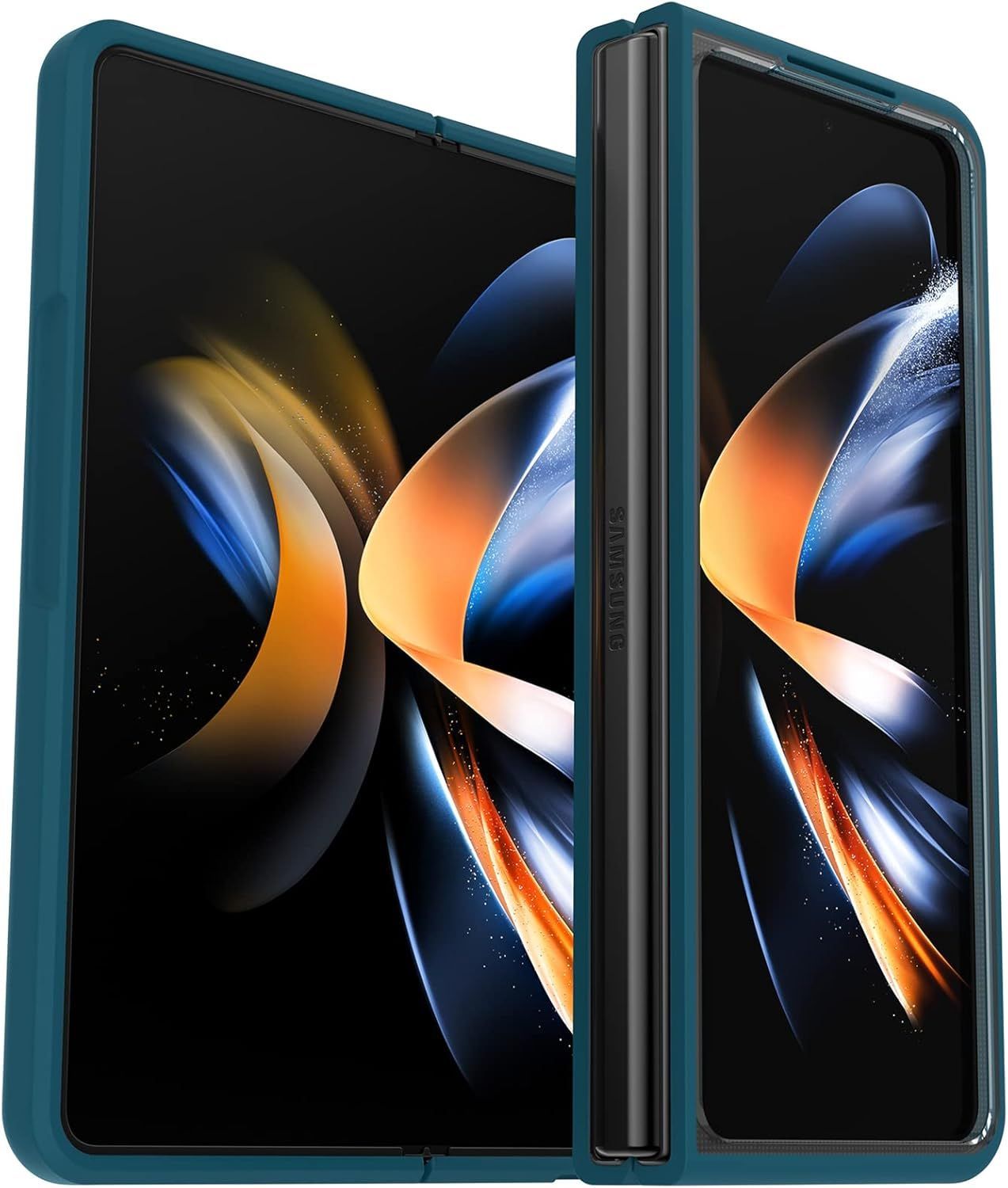 Otterbox Thin Flex Series Phone Case for Galaxy Z Fold4 - Pacific Reef by Otterbox - Refurbished - Very Good condition - Image 3