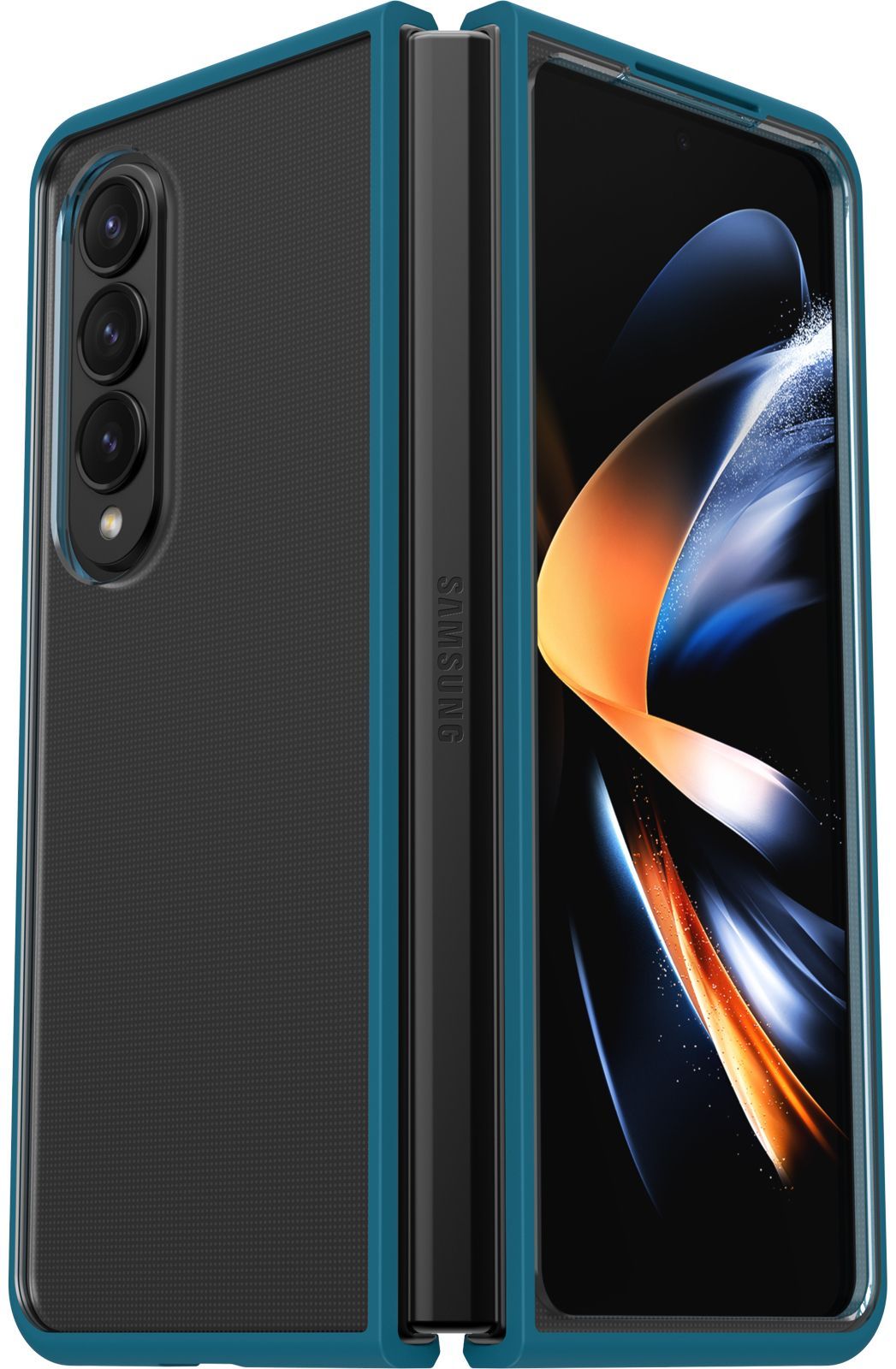 Otterbox Thin Flex Series Phone Case for Galaxy Z Fold4 - Pacific Reef by Otterbox - Refurbished - Very Good condition - Image 4