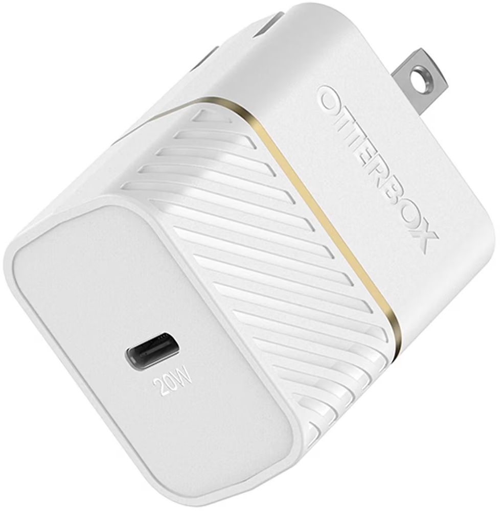 Otterbox USB-C Fast Charge Wall Charger 20W - White by Otterbox - Refurbished - Very Good condition - US$71.48