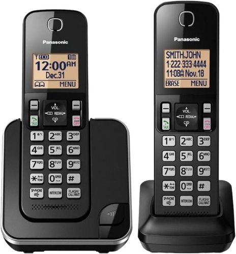 Panasonic KX-TGC352 Cordless Phone - Black by Panasonic - Refurbished - Very Good condition - US$39.99
