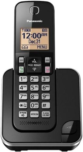 Panasonic KX-TGC352 Cordless Phone - Black by Panasonic - Image 3