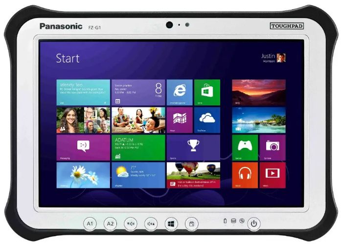 Panasonic Toughpad FZ-G1 MK4 Laptop 10.1" - White - Intel Core i5-6300U 2.4GHz - 8GB RAM - 256GB by Panasonic - Refurbished - Very Good condition - US$605.99