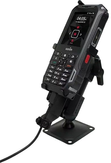 PanaVise In-vehicle Holder and Mount with Optional Locking for Sonim XP5s - Black by PanaVise - Image 2