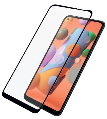 PanzerGlass Edge-to-Edge Screen Protector for Samsung Galaxy A11 - Clear/Black by PanzerGlass - Refurbished - Brand New condition - US$8.78