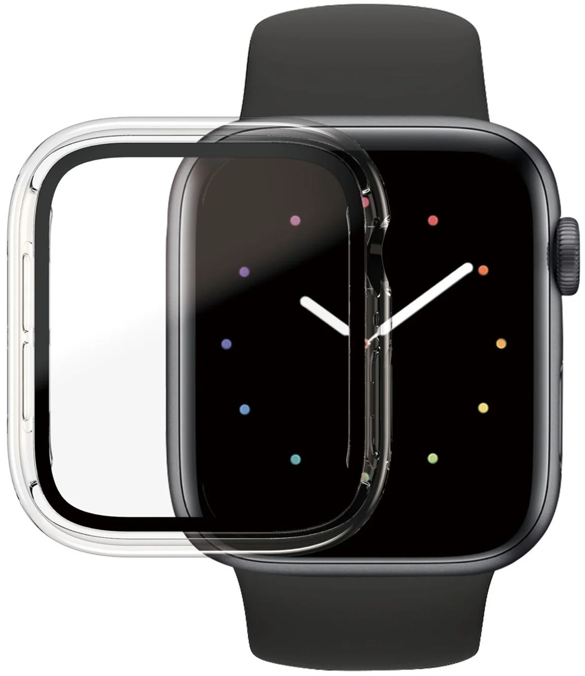 PanzerGlass Full Body Protector Case for Apple Watch (44mm) - Clear by PanzerGlass - Refurbished - Brand New condition - US$6.98