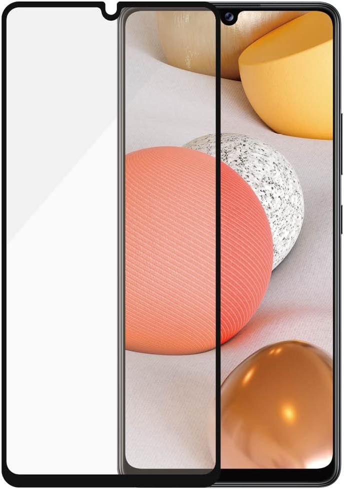 PanzerGlass Original Screen Protector for Samsung Galaxy A42 5G - Clear/Black by Panzer Glass - Refurbished - Brand New condition - US$8.78