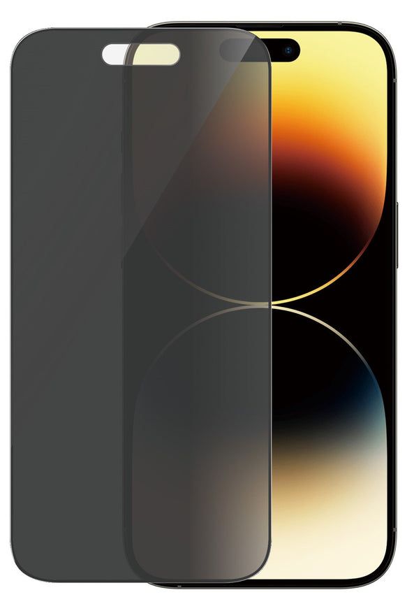 PanzerGlass Privacy Tempered Glass Screen Protector for iPhone 14 Pro - Black by PanzerGlass - Refurbished - Brand New condition - US$10.70
