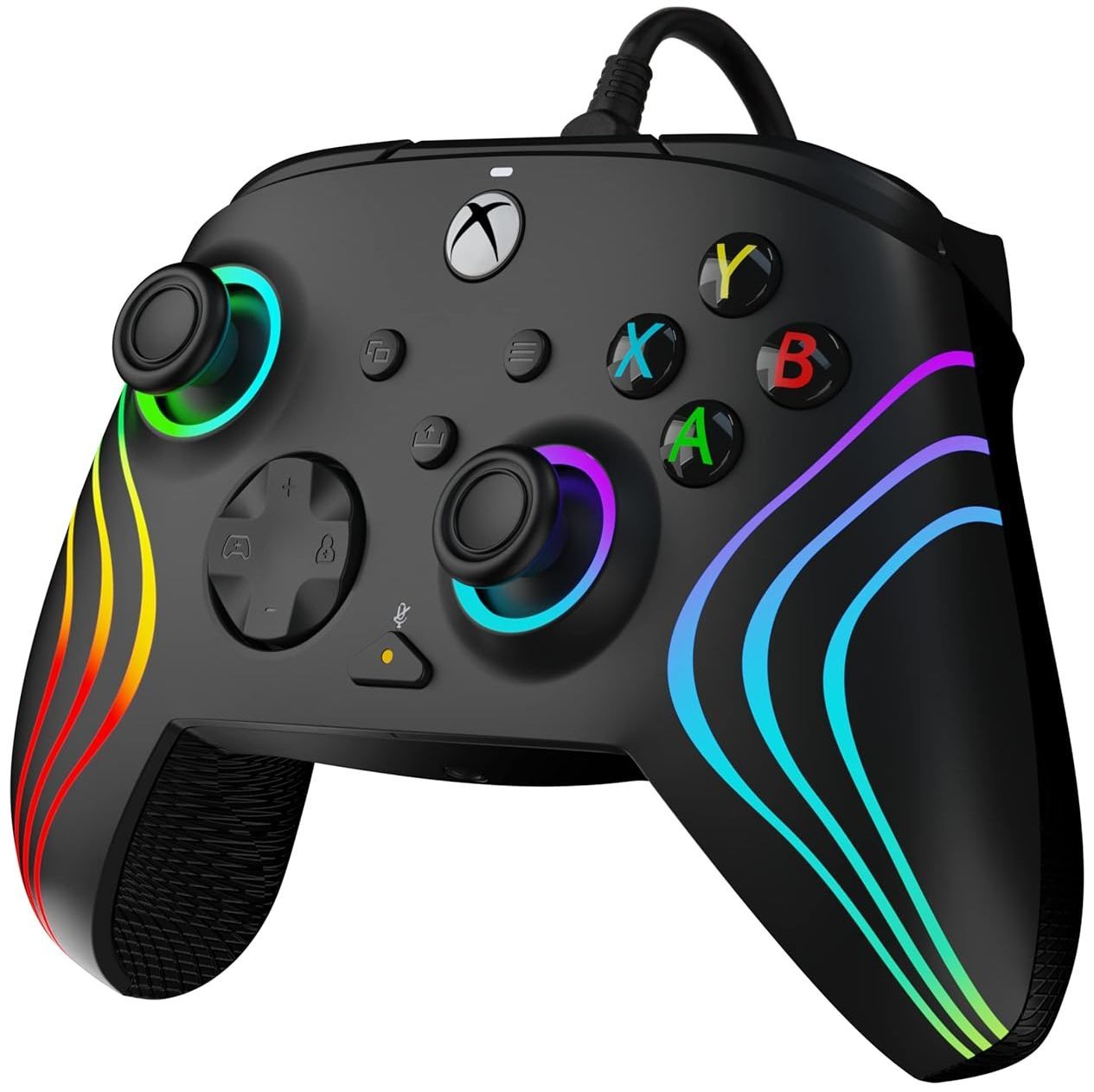 PDP Afterglow Wave LED Controller for Xbox Series X|S - Black by PDP - Refurbished - Like New condition - Image 2