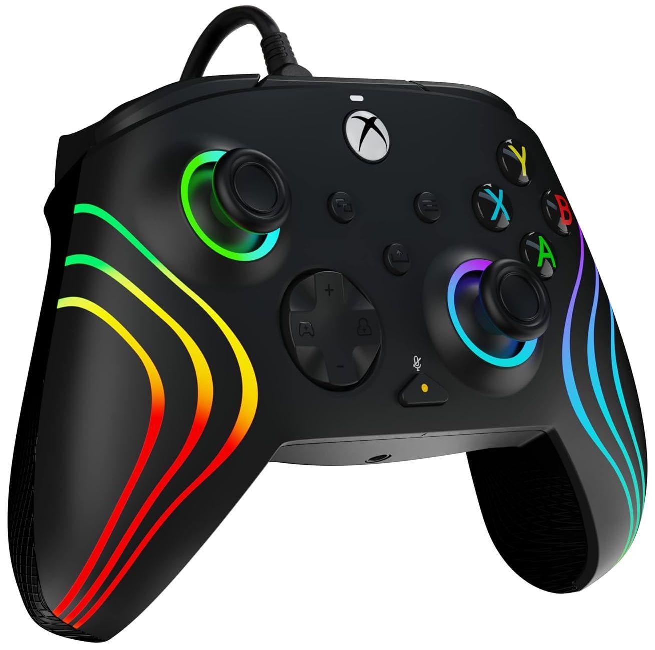 PDP Afterglow Wave LED Controller for Xbox Series X|S - Black by PDP - Refurbished - Like New condition - Image 3