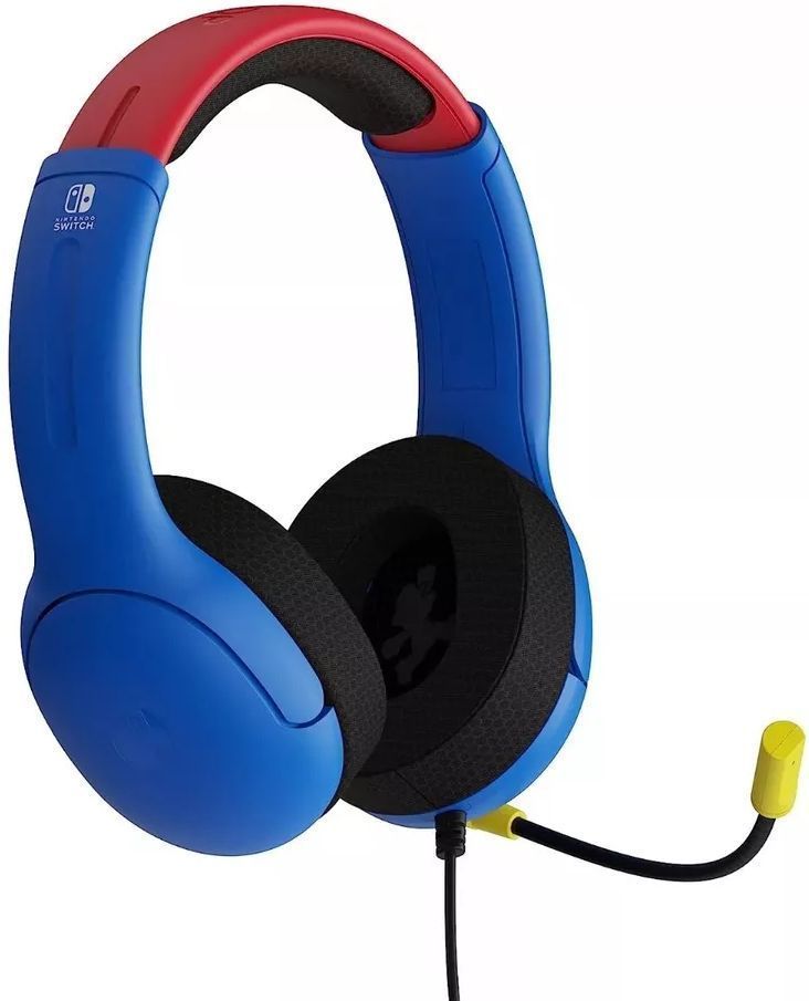 PDP AIRLITE Wired Gaming Headset for Nintendo Switch - Red/Blue by PDP - Image 3