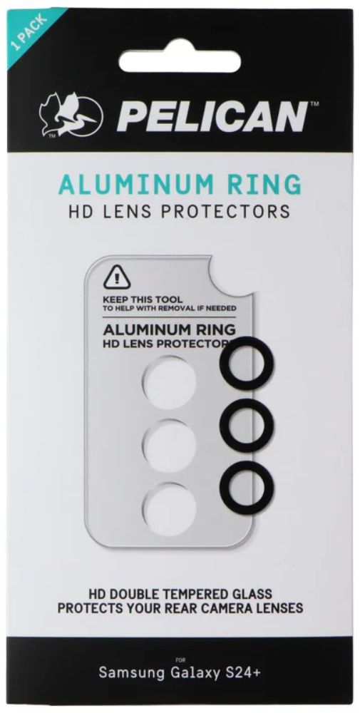 Pelican Aluminum Ring Lens Protectors for Samsung Galaxy S24+ - Black - Brand New by Pelican - Refurbished - Brand New condition - Image 5