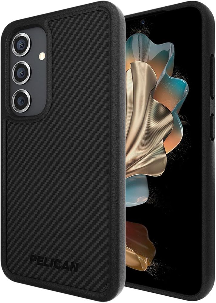 Pelican Protector Carbon Phone Case for Samsung Galaxy S24 - Black Carbon by Pelican - Refurbished - Very Good condition - US$10.41