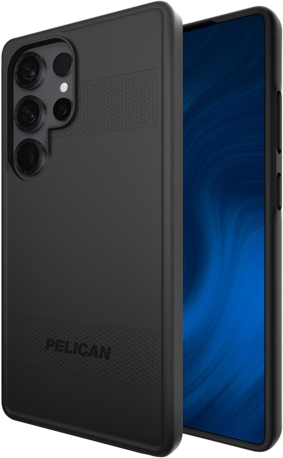Pelican Protector with Magnet Case for Samsung Galaxy S25 Ultra - Black by Pelican - Refurbished - Brand New condition - US$39.93