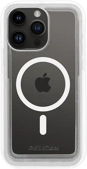 Pelican Voyager and Holster Phone Case with MagSafe for iPhone 14 Pro Max - Clear by Pelican - Refurbished - Good condition - US$23.49