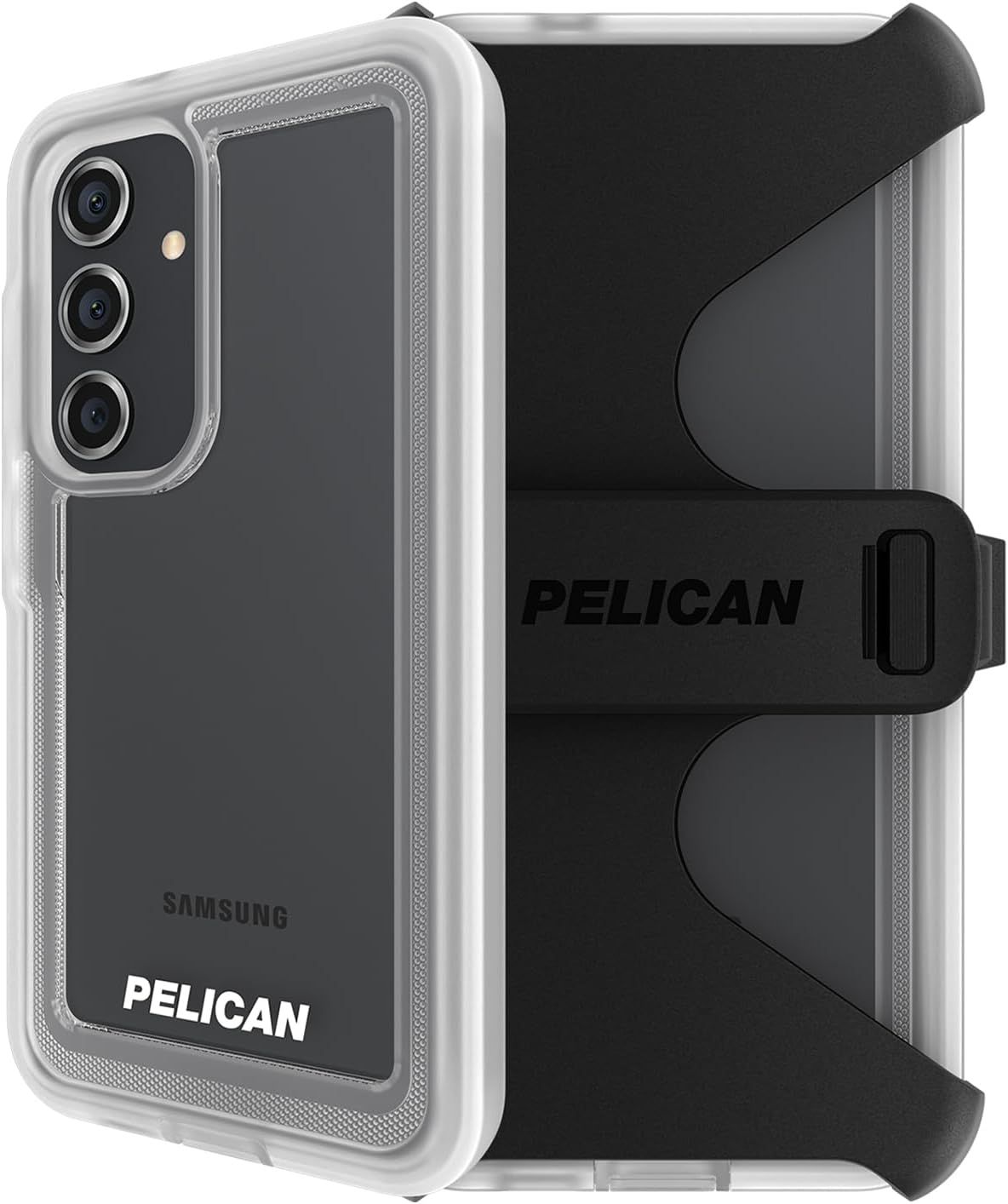 Pelican Voyager Case and Holster for Samsung Galaxy S24 - Clear by Pelican - Refurbished - Brand New condition - US$17.88