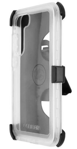 Pelican Voyager Clear Phone Case and Holster for Galaxy S23+ - Clear by Pelican - Refurbished - Very Good condition - Image 2