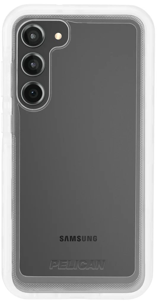 Pelican Voyager Clear Phone Case and Holster for Galaxy S23+ - Clear by Pelican - Refurbished - Very Good condition - Image 4