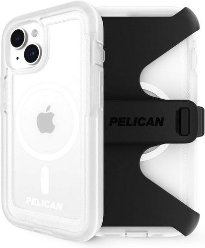 Pelican Voyager Phone Case with MagSafe For iPhone 15 Plus - Clear by Pelican - Refurbished - Brand New condition - US$22.99