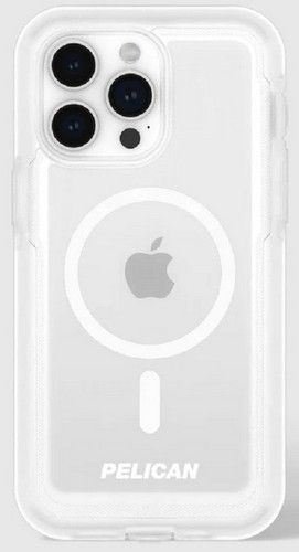 Pelican Voyager Phone Case With MagSafe For iPhone 15 Pro Max - Clear by Pelican - Refurbished - Brand New condition - US$39.98