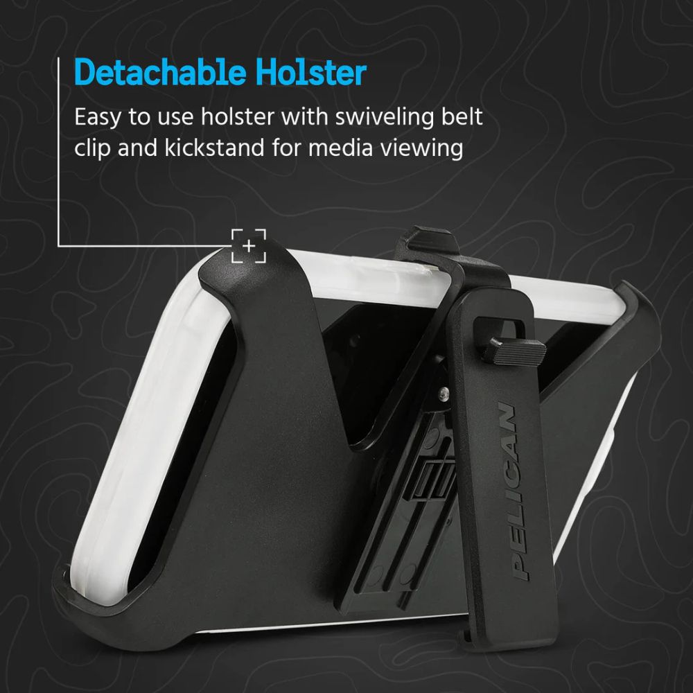 Pelican Voyager Series Phone Case & Holster for iPhone 14 Pro Max - Clear/Black by Pelican - Image 5