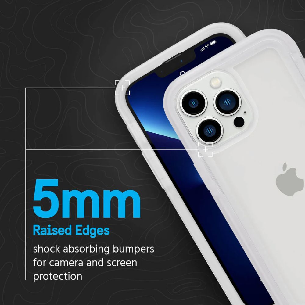 Pelican Voyager Series Phone Case & Holster for iPhone 14 Pro Max - Clear/Black by Pelican - Image 7