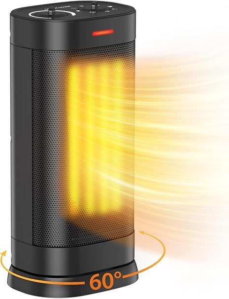 Pereysi PTC-SH009ML Portable Electric Heater - Black by Pereysi - Refurbished - Very Good condition - US$35.34