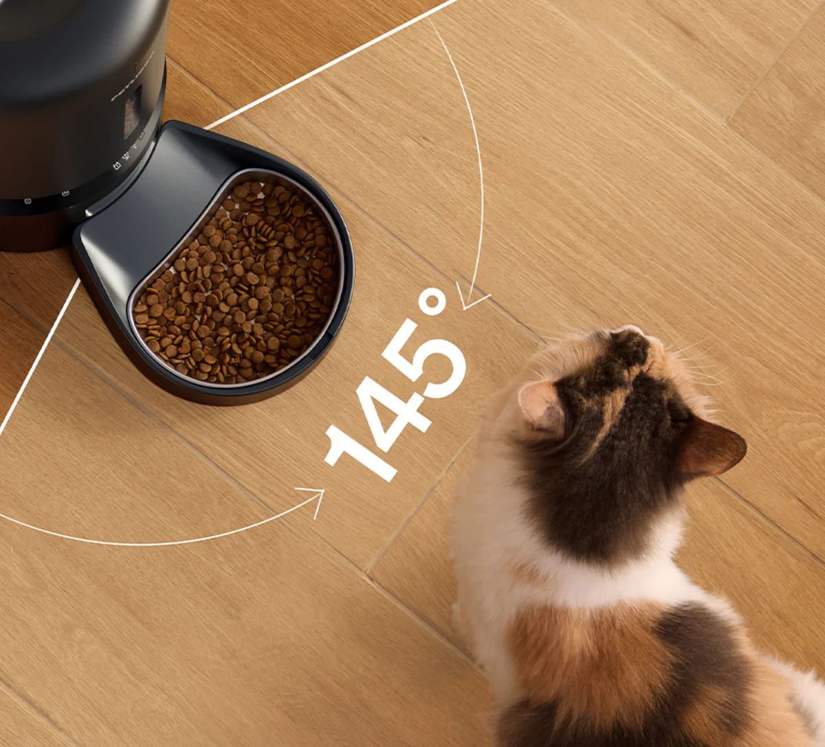 PetLibro PetLibro 5L Granary Smart Camera Pet Feeder - Black by PetLibro - Image 7