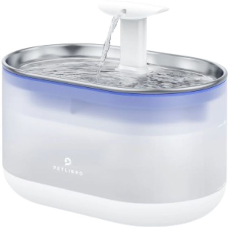 PetLibro Capsule 2.1L Pet Water Fountain Stainless Steel - Purple by PetLibro - Refurbished - Very Good condition - US$99.49