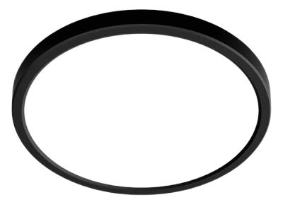 Philips LED 22W 3000K 11.8" Super Slim Ceiling Light - Black by Philips - Image 2