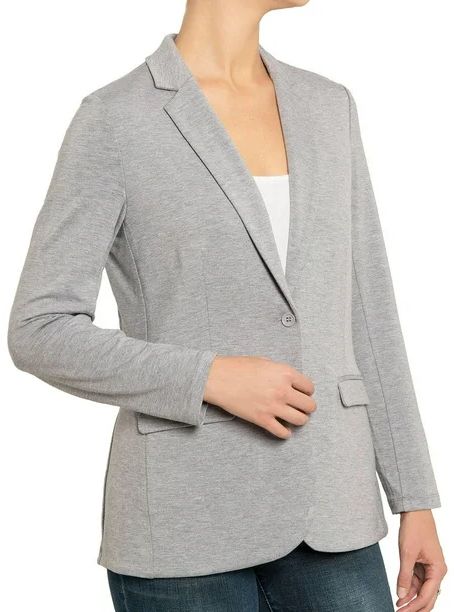 Philosophy Republic Clothing Women's Blazer L - Mist Grey Heather by Philosophy Republic Clothing - Refurbished - Brand New condition - US$15.99
