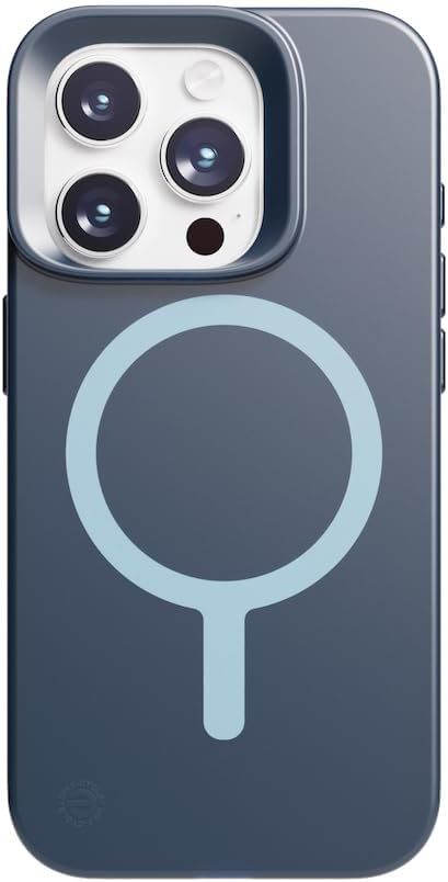 Pivet Zero+ Series Phone Case with MagSafe for iPhone 15 Pro - Ocean Blue by Pivet - Refurbished - Brand New condition - US$11.47