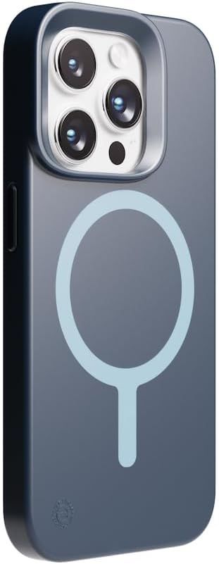 Pivet Zero+ Series Phone Case with MagSafe for iPhone 15 Pro Max - Ocean Blue by Pivet - Refurbished - Brand New condition - Image 3