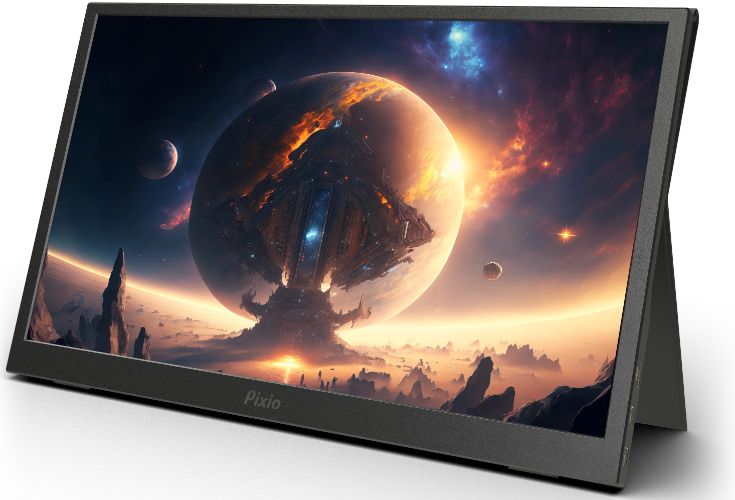 Pixio PX160 Premium Portable Gaming Monitor 15.6" - Black - 15.6 Inch by Pixio - Refurbished - Very Good condition - Image 3