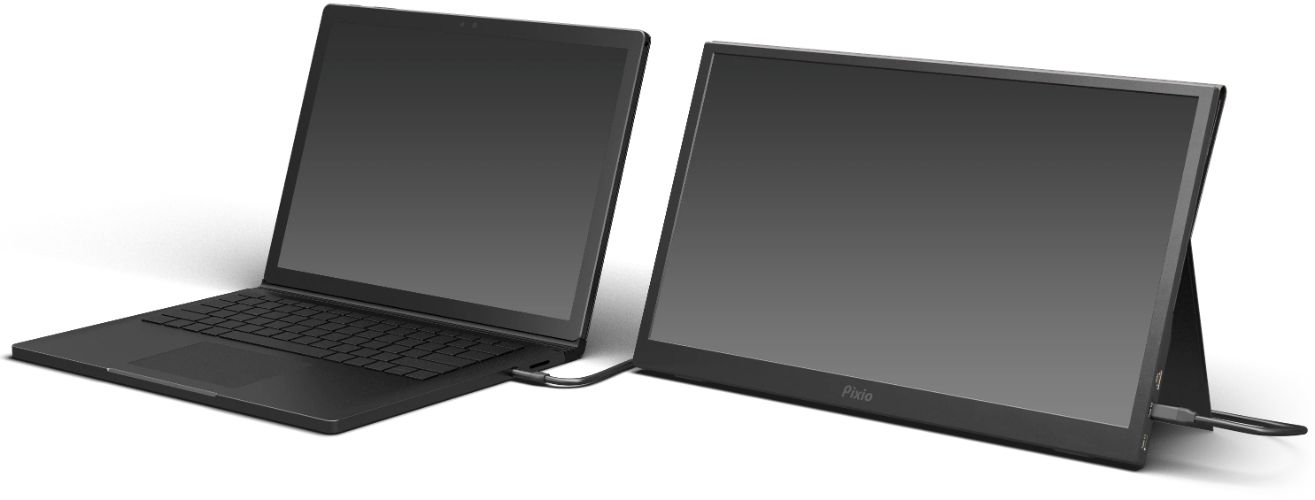 Pixio PX160 Premium Portable Gaming Monitor 15.6" - Black - 15.6 Inch by Pixio - Refurbished - Very Good condition - Image 7