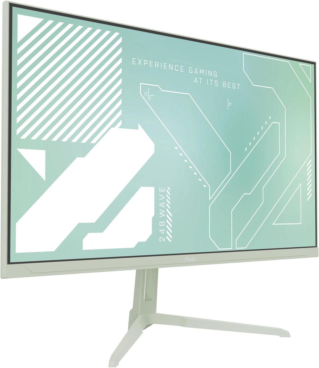 Pixio PX248 Wave Gaming Monitor 24" - Mint Green - 24 Inch by Pixio - Image 2