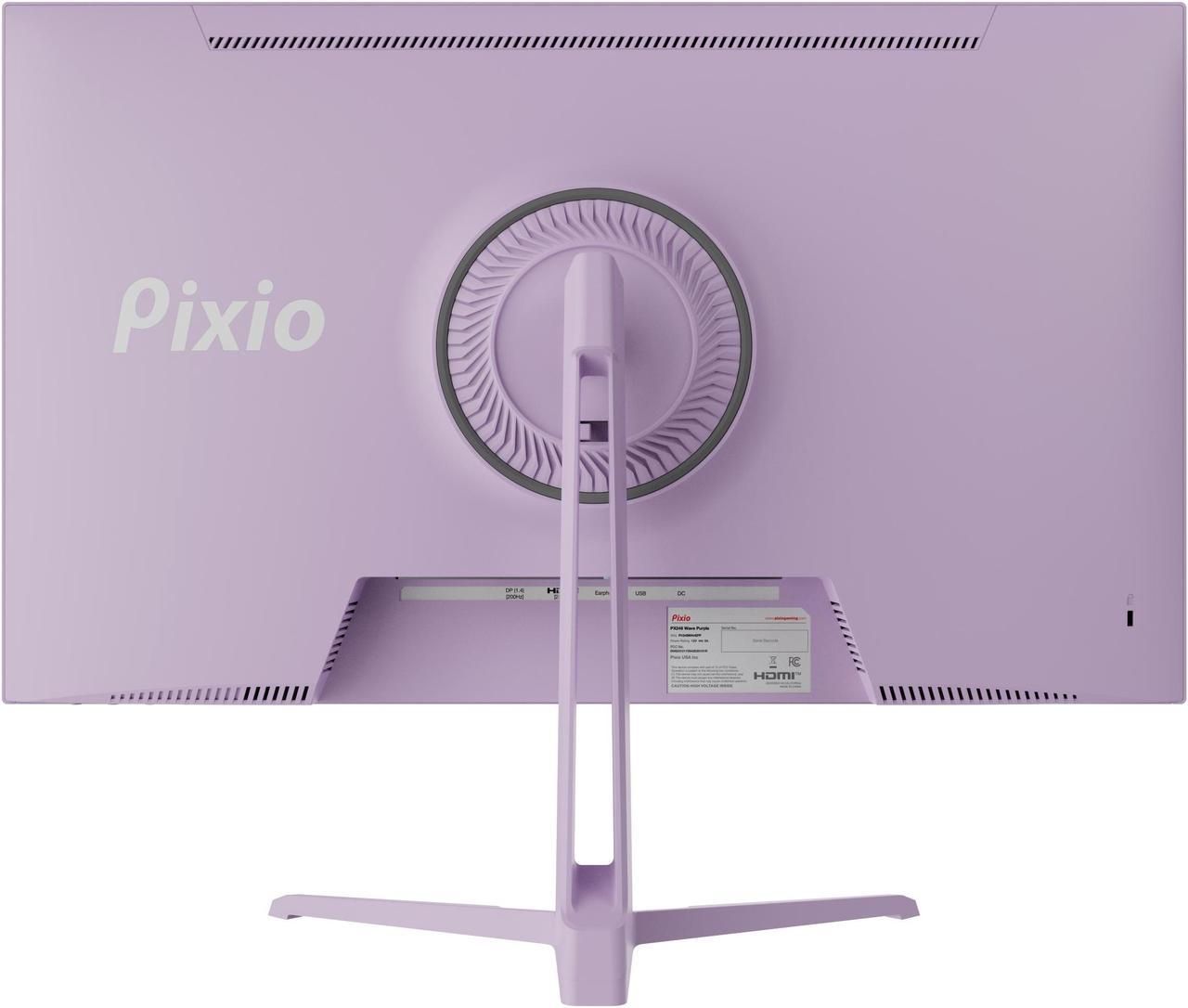 Pixio PX248 Wave Gaming Monitor 24" - Purple - 24 Inch by Pixio - Refurbished - Very Good condition - Image 5