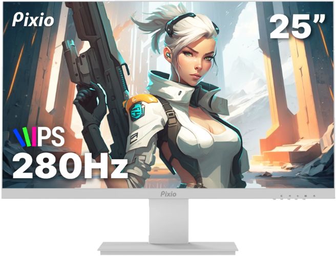 Pixio　px259 prime Pixio PX259 Prime White | 25 inch 1080p 280Hz 1 ms IPS eSports